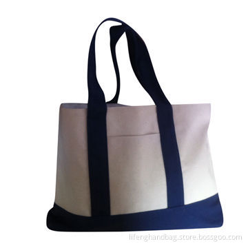 Canvas Handbag, Customized Various Logo and Materials are Accepted